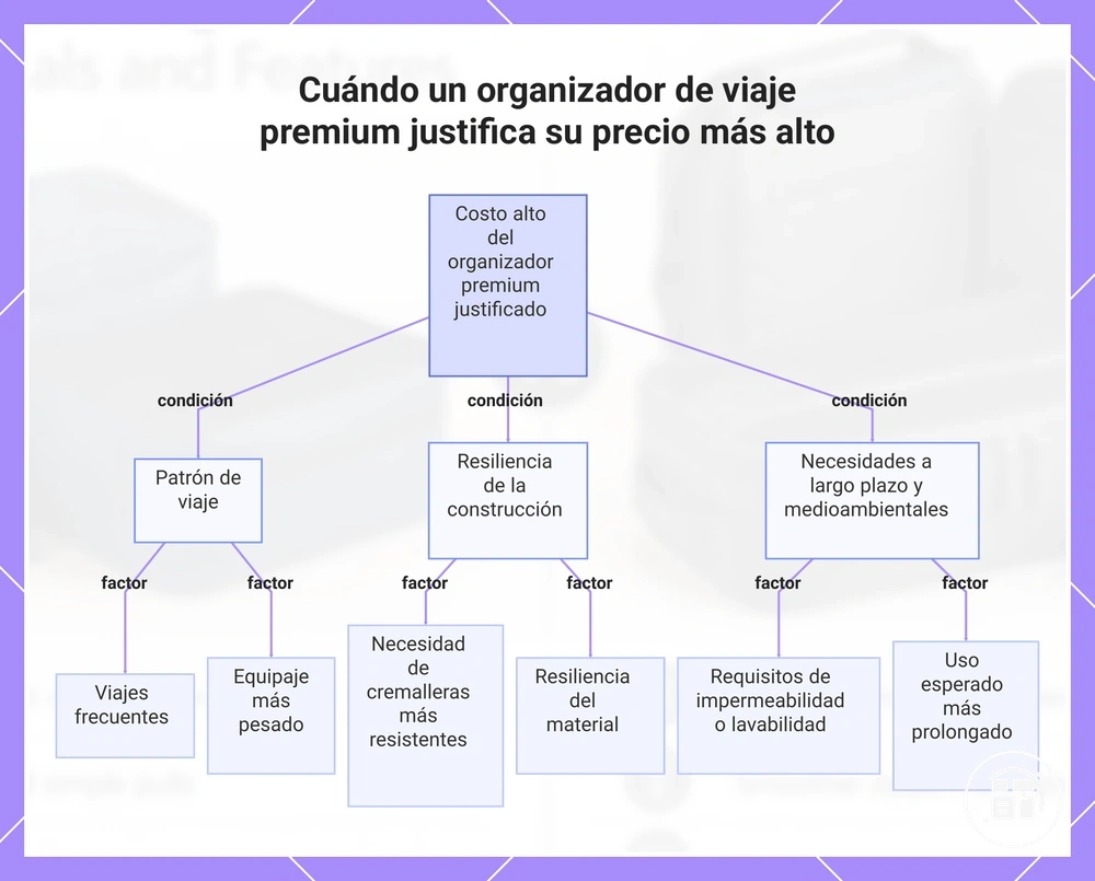 Cuándo un organizador de viaje de gama alta puede justificar un coste superior