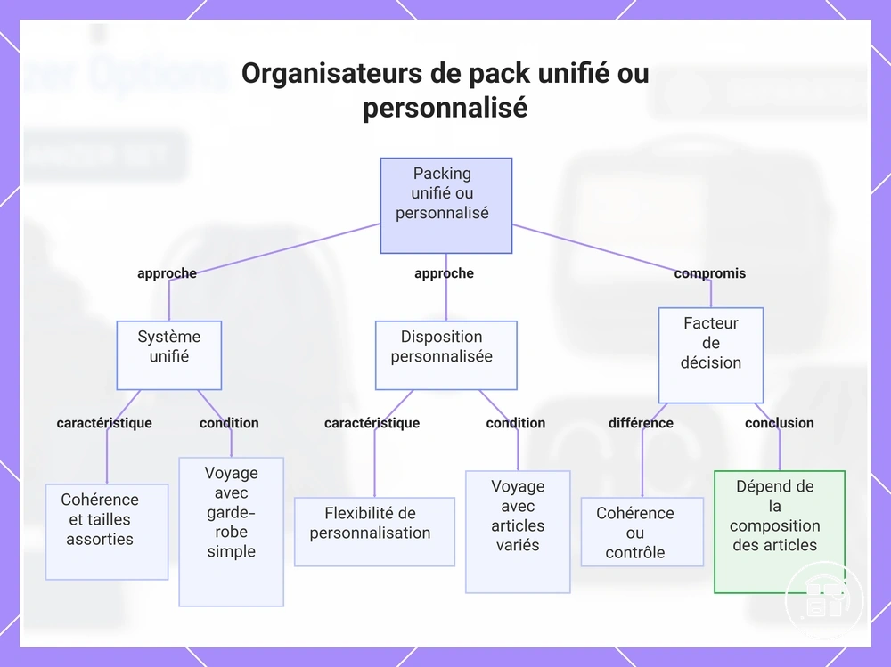 Organisateurs coordonnés ou personnalisés